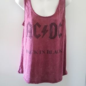AC/DC vintage style tank